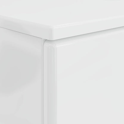 Bathroom Sink Cabinet BREDA High Gloss White 82 x 41x 59 cm