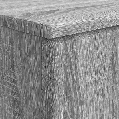 Bathroom Sink Cabinet BREDA Grey Sonoma 82 x 41x 59 cm