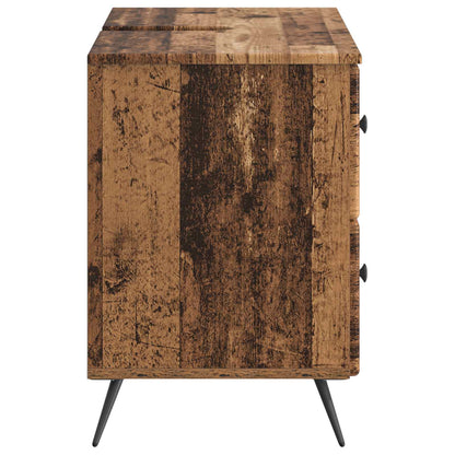Bathroom Sink Cabinet BREDA Old Wood 82 x 41x 59 cm