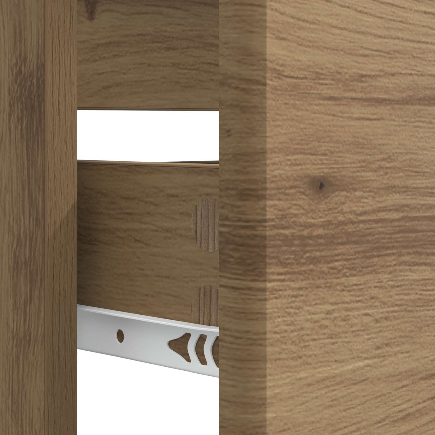 Bathroom Sink Cabinet BREDA Artisan Oak 82 x 41x 59 cm