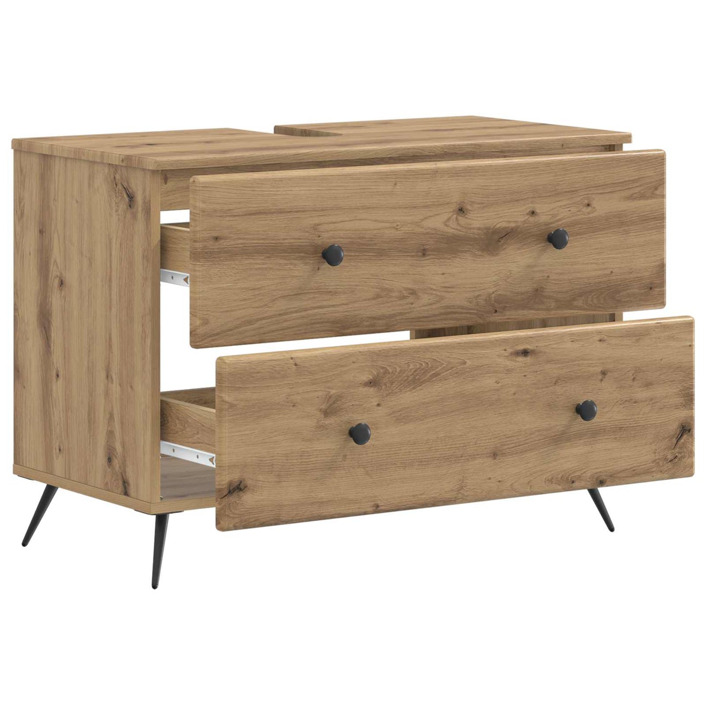 Bathroom Sink Cabinet BREDA Artisan Oak 82 x 41x 59 cm