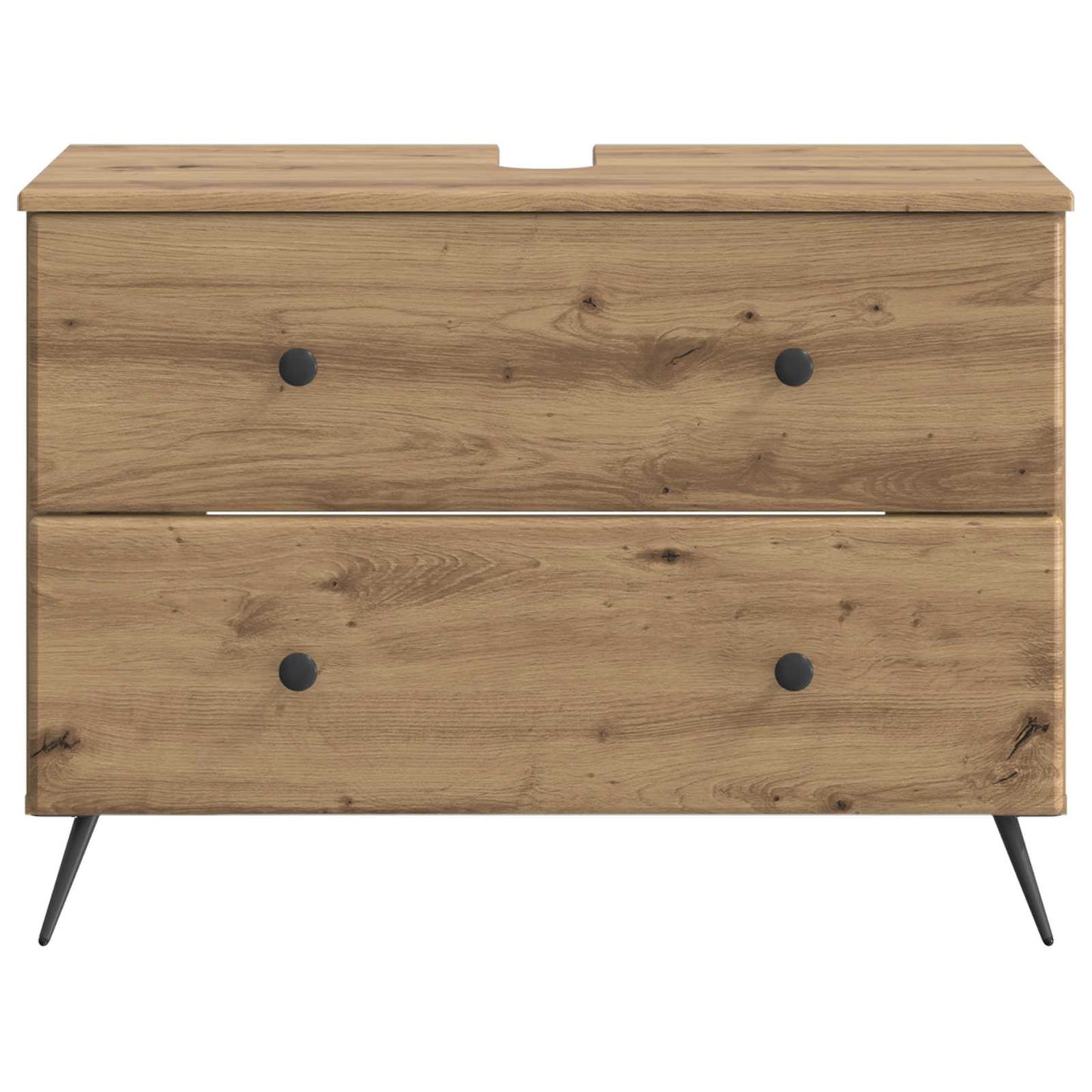 Bathroom Sink Cabinet BREDA Artisan Oak 82 x 41x 59 cm