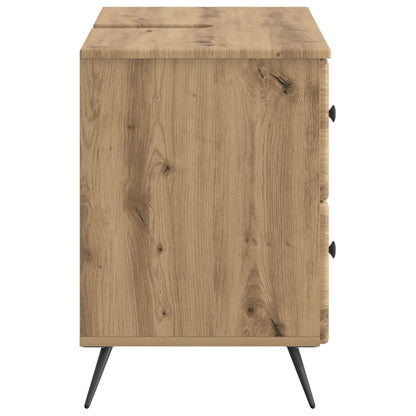 Bathroom Sink Cabinet BREDA Artisan Oak 82 x 41x 59 cm