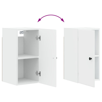 Bathroom Wall Cabinet BREDA White 30 x 31 x 59 cm