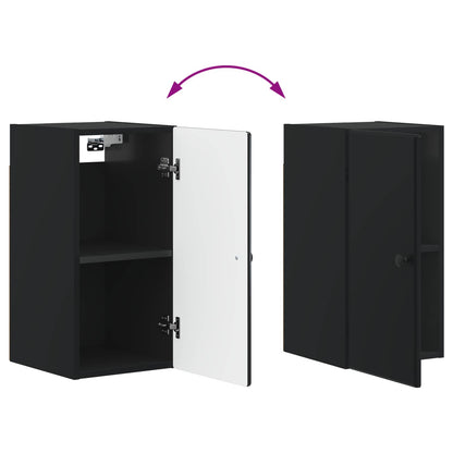Bathroom Wall Cabinet BREDA Black 30 x 31 x 59 cm