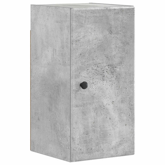 Bathroom Wall Cabinet BREDA Concrete Grey 30 x 31 x 59 cm