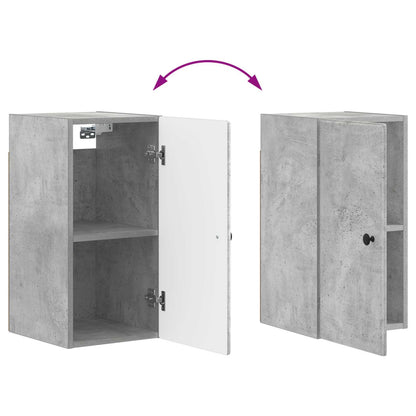 Bathroom Wall Cabinet BREDA Concrete Grey 30 x 31 x 59 cm