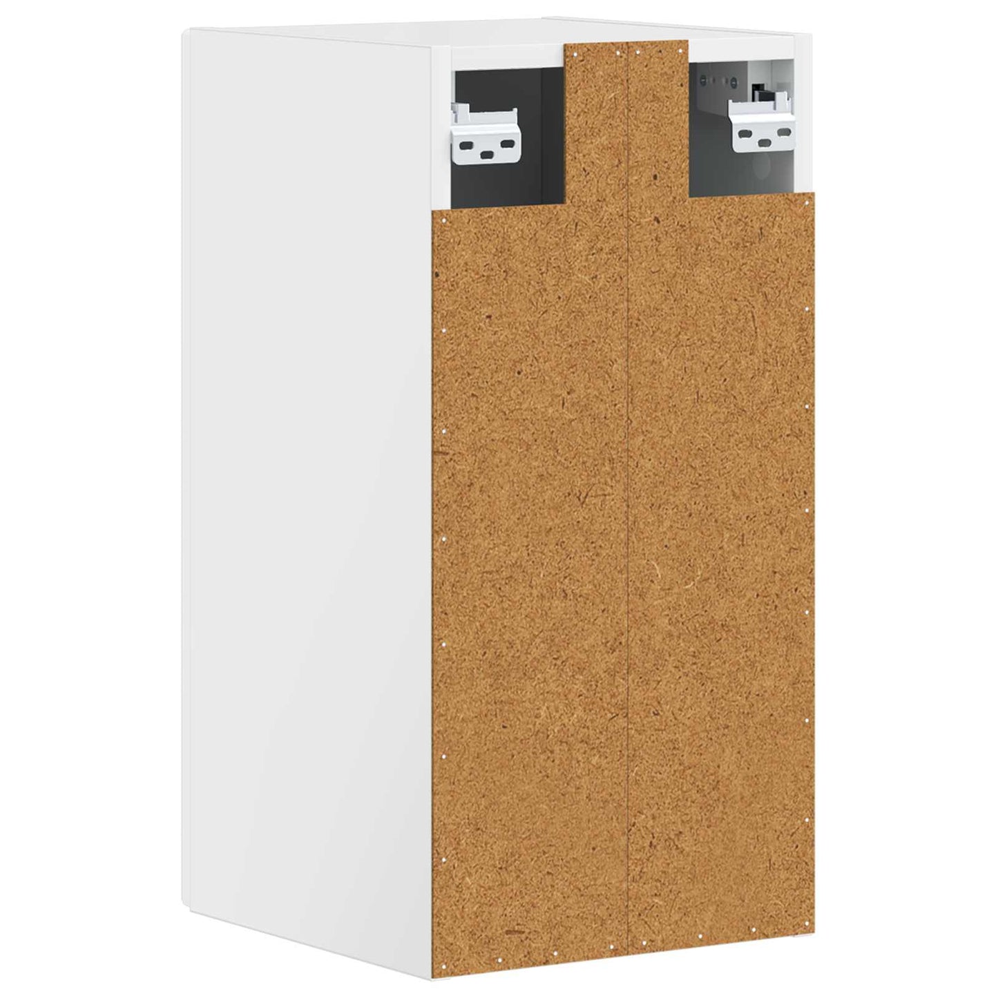 Bathroom Wall Cabinet BREDA High Gloss White 30 x 31 x 59 cm