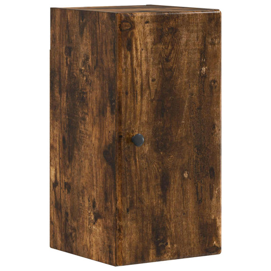 Bathroom Wall Cabinet BREDA Smoked Oak 30 x 31 x 59 cm