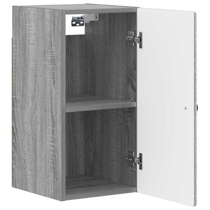 Bathroom Wall Cabinet BREDA Grey Sonoma 30 x 31 x 59 cm