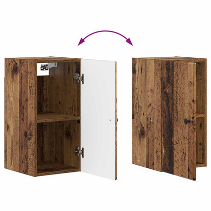 Bathroom Wall Cabinet BREDA Old Wood 30 x 31 x 59 cm