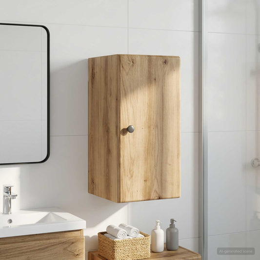 Bathroom Wall Cabinet BREDA Artisan Oak 30 x 31 x 59 cm