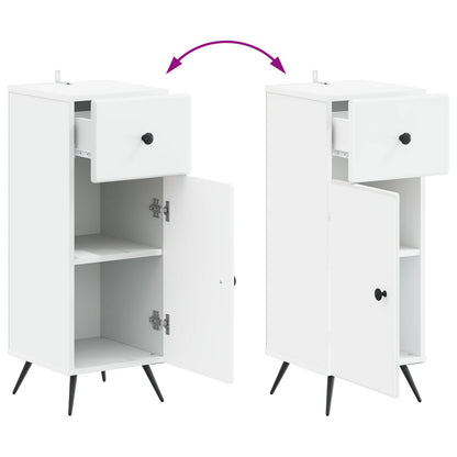 Bathroom Storage Cainet BREDA White 30 x 31 x 80 cm