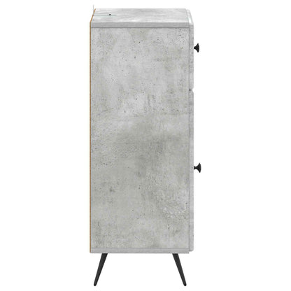Bathroom Storage Cainet BREDA Concrete Grey 30 x 31 x 80 cm
