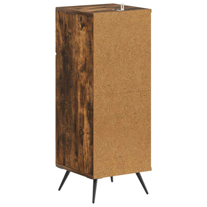 Bathroom Storage Cainet BREDA Smoked Oak 30 x 31 x 80 cm