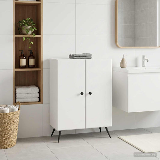 Bathroom Storage Cainet BREDA White 59.5 x 31 x 80 cm
