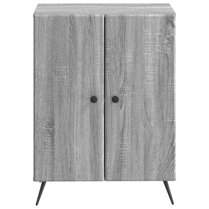 Bathroom Storage Cainet BREDA Grey Sonoma 59.5 x 31 x 80 cm