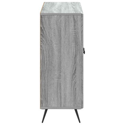 Bathroom Storage Cainet BREDA Grey Sonoma 59.5 x 31 x 80 cm