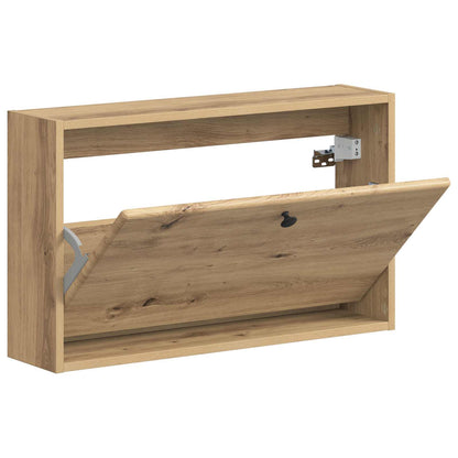 Wall-Mounted Shoe Cabinet BREDA 71 x 17 x 43 cm Engineered Wood