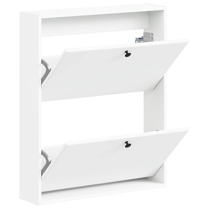 Wall-Mounted Shoe Cabinet BREDA 71 x 17 x 86 cm Engineered Wood