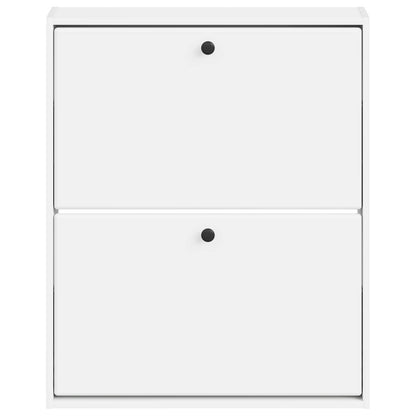 Wall-Mounted Shoe Cabinet BREDA 71 x 17 x 86 cm Engineered Wood
