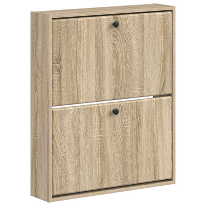 Wall-Mounted Shoe Cabinet BREDA 71 x 17 x 86 cm Engineered Wood