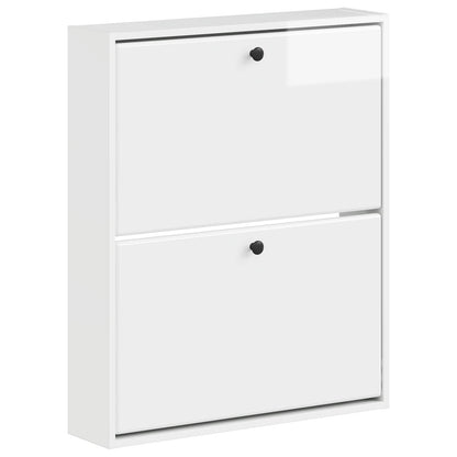 Wall-Mounted Shoe Cabinet BREDA 71 x 17 x 86 cm Engineered Wood
