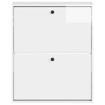 Wall-Mounted Shoe Cabinet BREDA 71 x 17 x 86 cm Engineered Wood