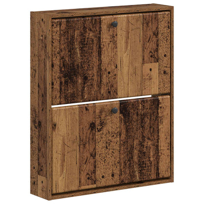 Wall-Mounted Shoe Cabinet BREDA 71 x 17 x 86 cm Engineered Wood