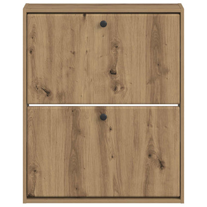Wall-Mounted Shoe Cabinet BREDA 71 x 17 x 86 cm Engineered Wood