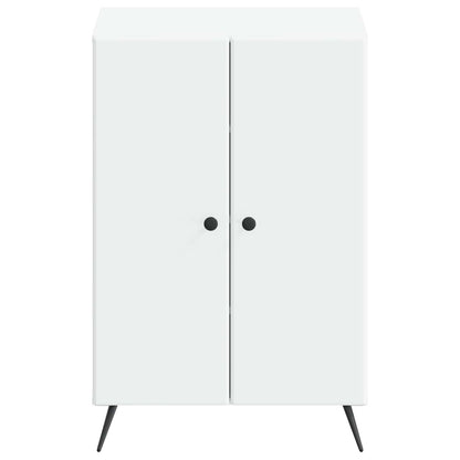 Shoe Cabinet BREDA 59.5 x 39.5 x 90 cm Engineered Wood White