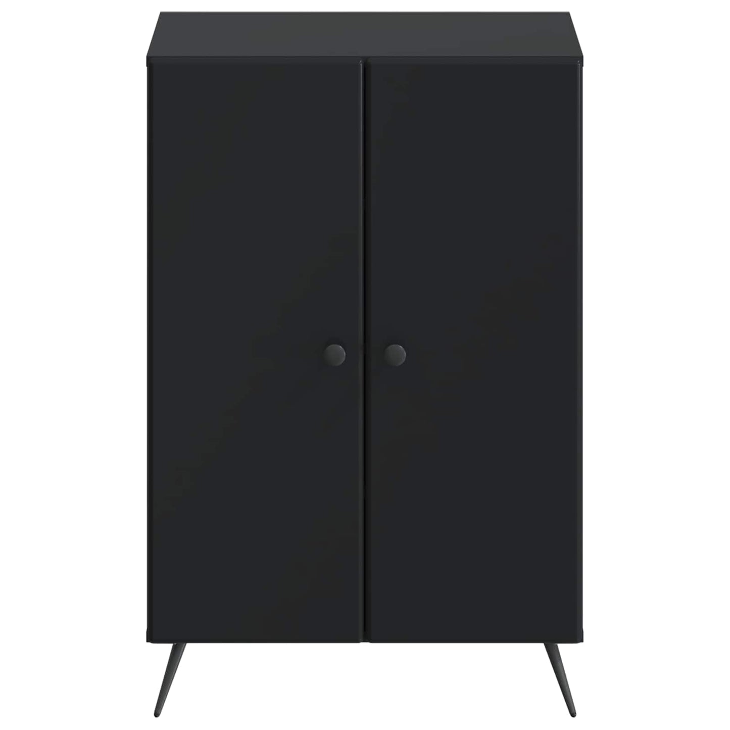 Shoe Cabinet BREDA 59.5 x 39.5 x 90 cm Engineered Wood Black