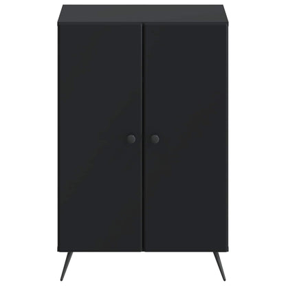 Shoe Cabinet BREDA 59.5 x 39.5 x 90 cm Engineered Wood Black