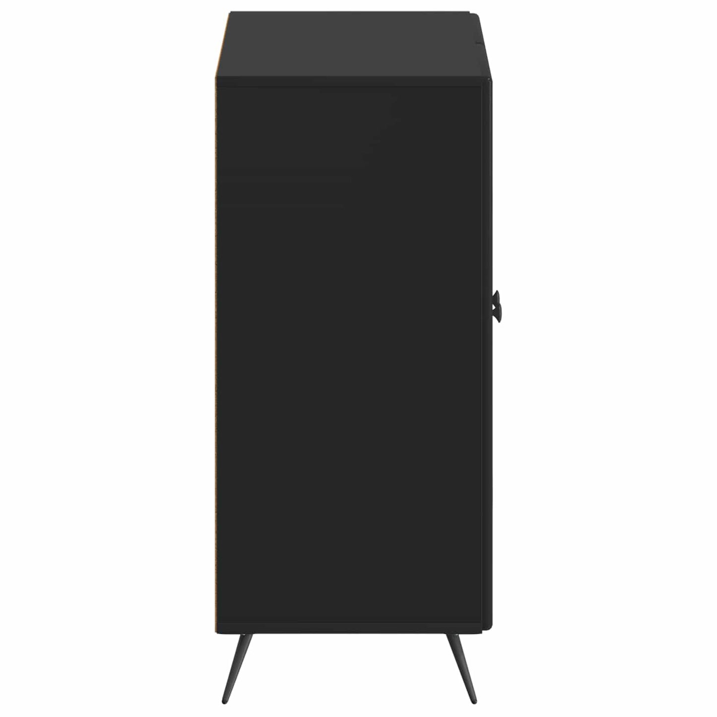 Shoe Cabinet BREDA 59.5 x 39.5 x 90 cm Engineered Wood Black