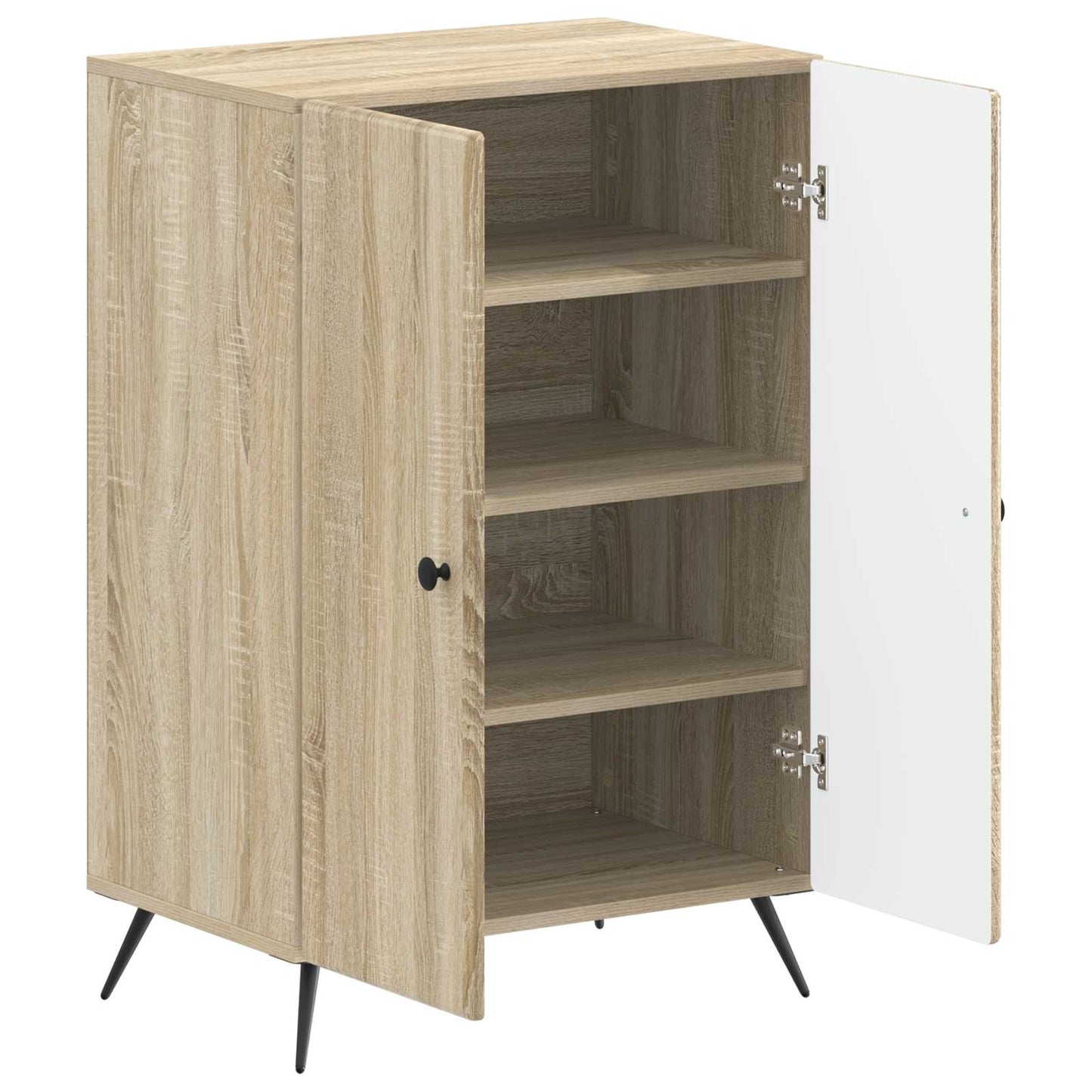 Shoe Cabinet BREDA 59.5 x 39.5 x 90 cm Engineered Wood