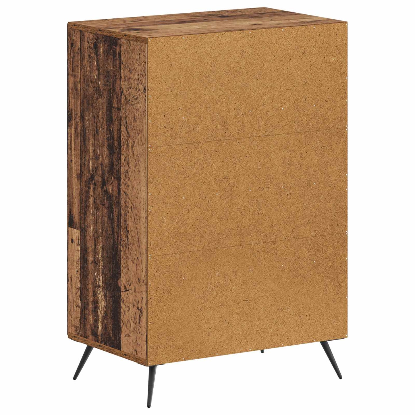 Shoe Cabinet BREDA 59.5 x 39.5 x 90 cm Engineered Wood Old Wood
