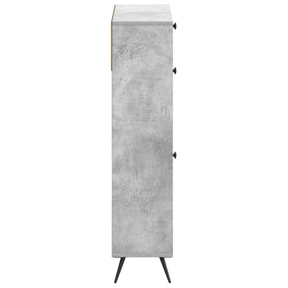 Shoe Cabinet BREDA 78 x 24 x 103 cm Engineered Wood
