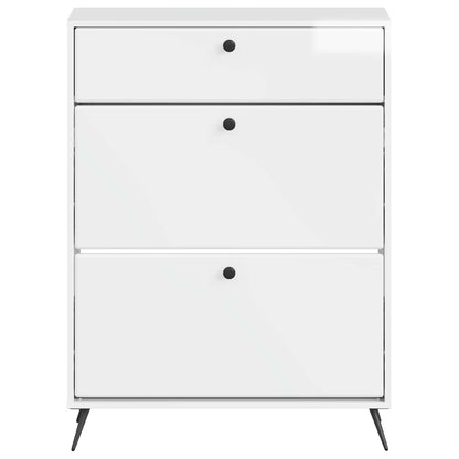 Shoe Cabinet BREDA 78 x 24 x 103 cm Engineered Wood