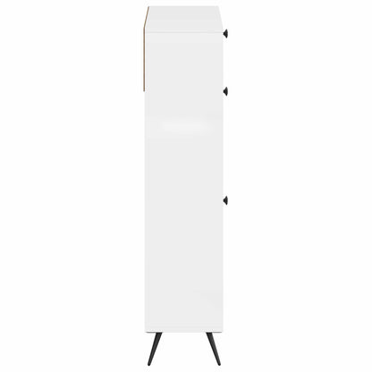 Shoe Cabinet BREDA 78 x 24 x 103 cm Engineered Wood