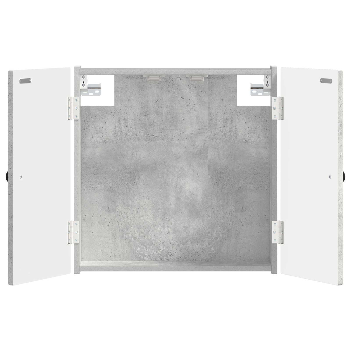 Dartboard Cabinet BREDA Concrete Grey 52.5 x 10.5 x 53.5 cm