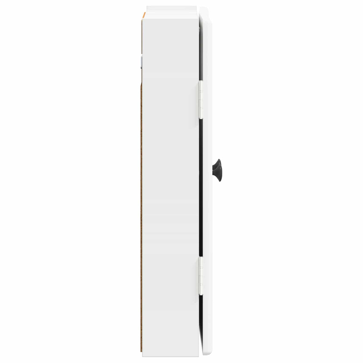 Dartboard Cabinet BREDA High Gloss White 52.5 x 10.5 x 53.5 cm