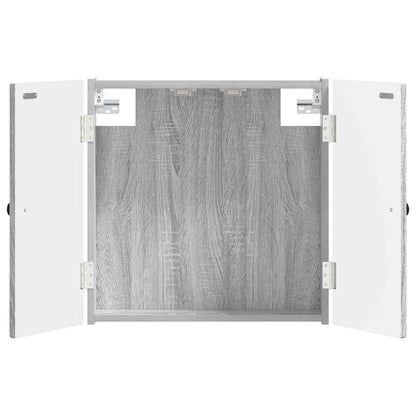 Dartboard Cabinet BREDA Grey Sonoma 52.5 x 10.5 x 53.5 cm