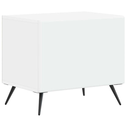 TV Cabinet White Engineered Wood