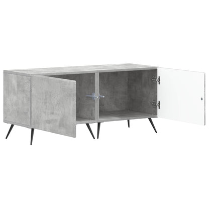 TV Cabinet Concrete Grey Engineered Wood