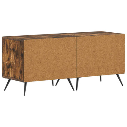 TV Cabinet Smoked Oak Engineered Wood