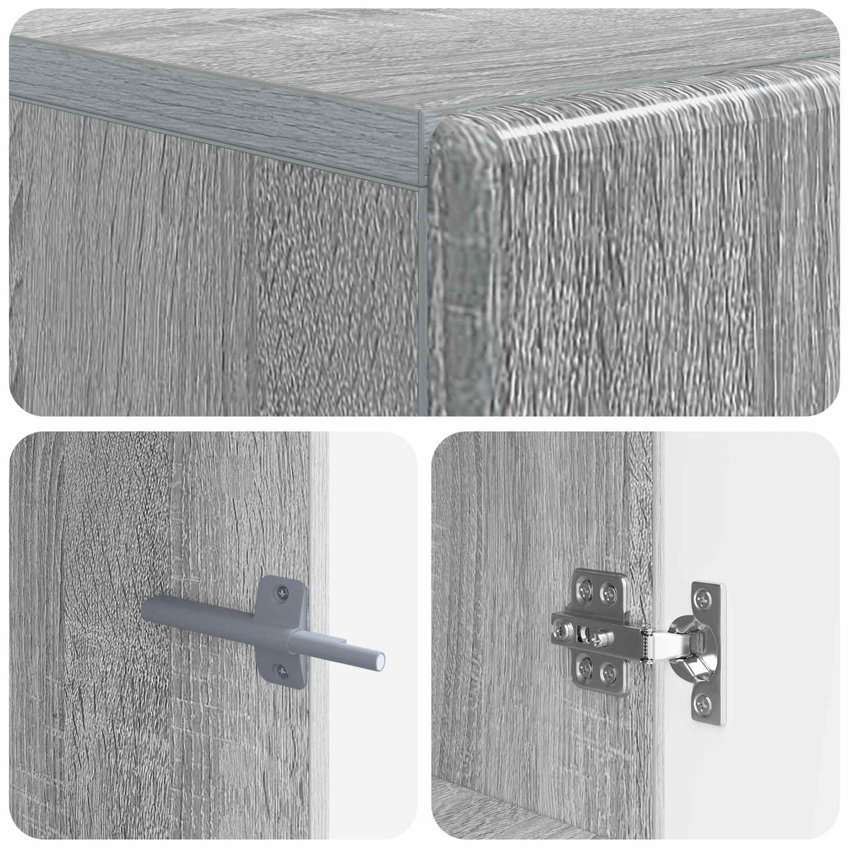 TV Cabinet Grey Sonoma Engineered Wood