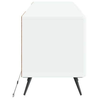 LED TV Cabinet White Engineered Wood