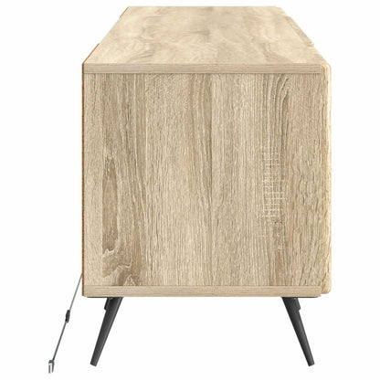 LED TV Cabinet Sonoma Oak Engineered Wood