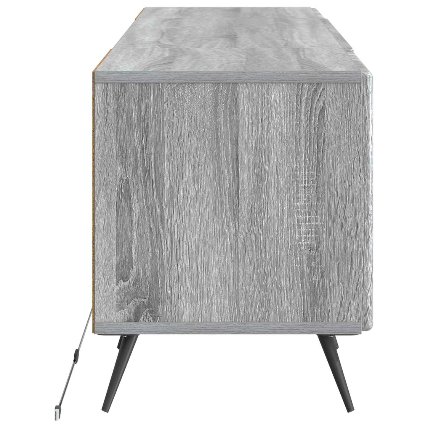LED TV Cabinet Grey Sonoma Engineered Wood