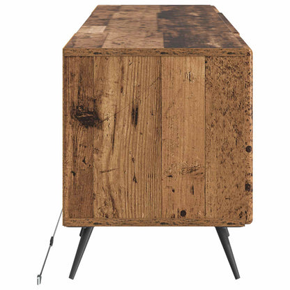 LED TV Cabinet Old Wood Engineered Wood